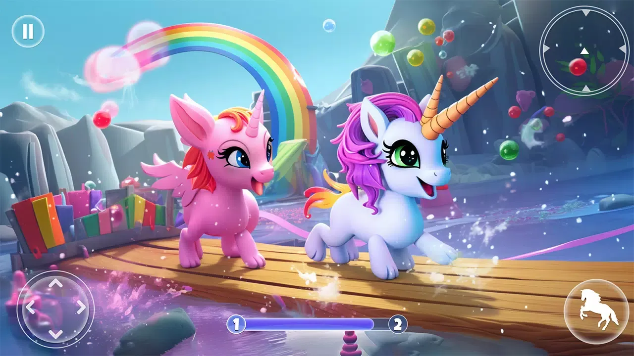 Magical Unicorn Pony Run Games Screenshots