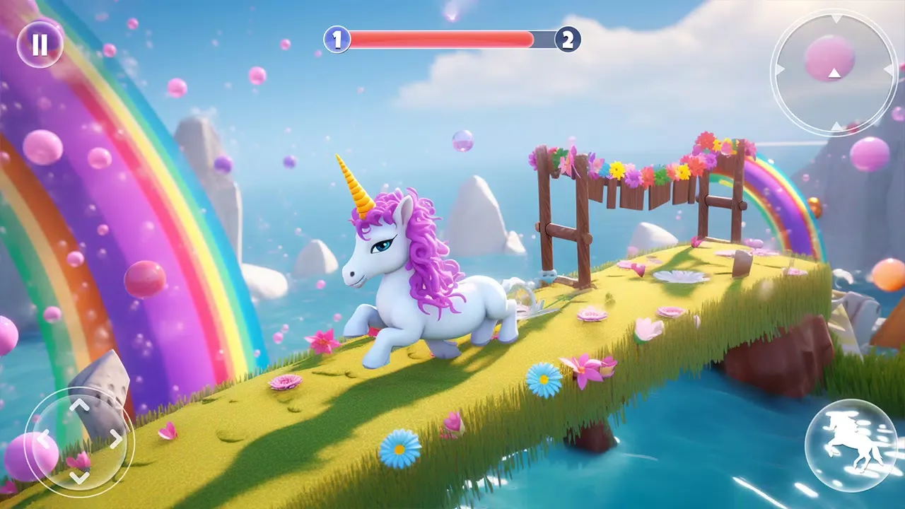 Magical Unicorn Pony Run Games Screenshots