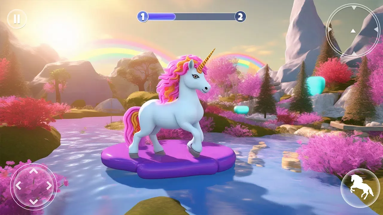 Magical Unicorn Pony Run Games Screenshots