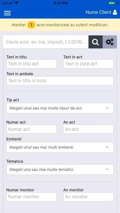 Screenshot di Lex Progam Legislativ