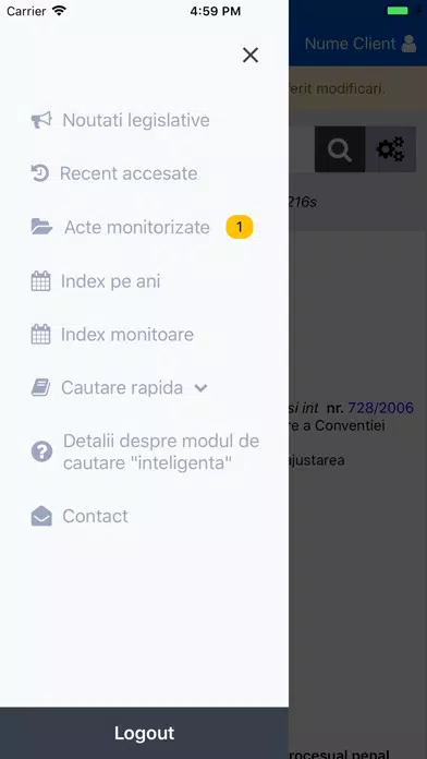 Capturas de pantalla de Lex Progam Legislativ