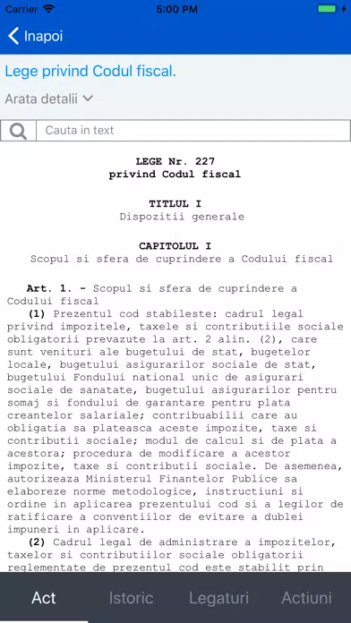 Capturas de pantalla de Lex Progam Legislativ