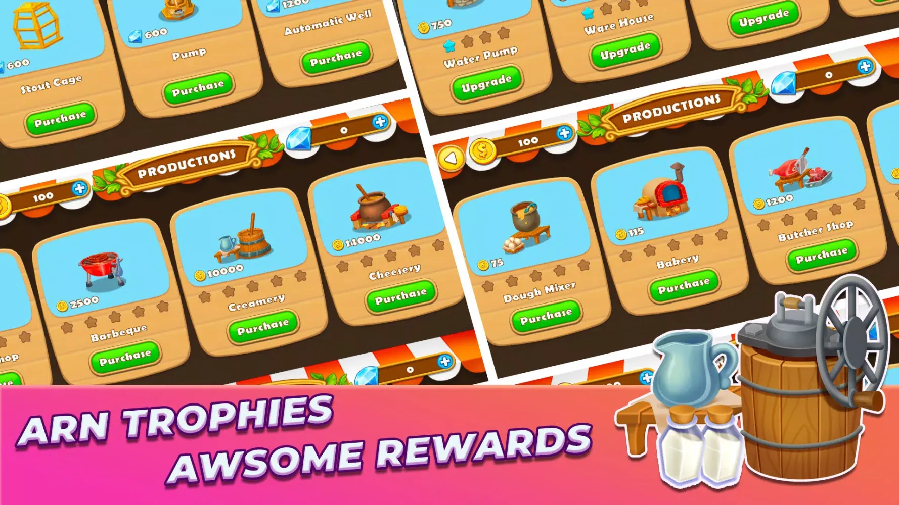 Happy Farm Mania سکرین شاٹس