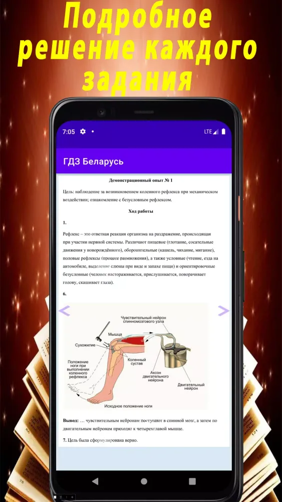 Captures d'écran de ГДЗ Беларусь