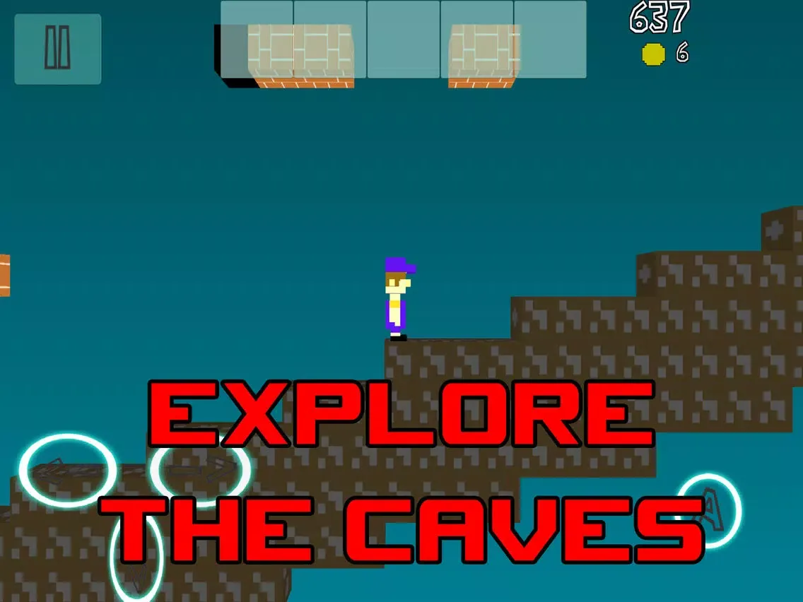 Captures d'écran de Unfair World. The endless arcade voxel game iPad 