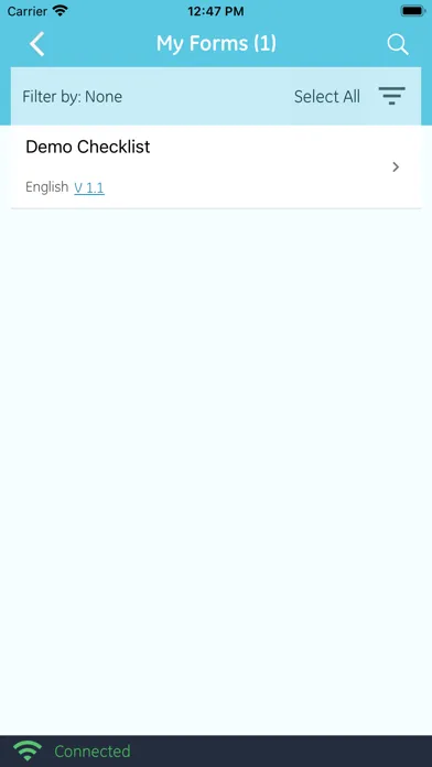 Screenshot di GE FieldWork