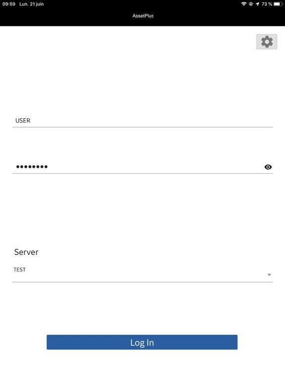 ภาพหน้าจอของ AP Mobile 1010 2 iPad 