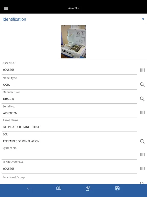 ภาพหน้าจอของ AP Mobile 1010 2 iPad 