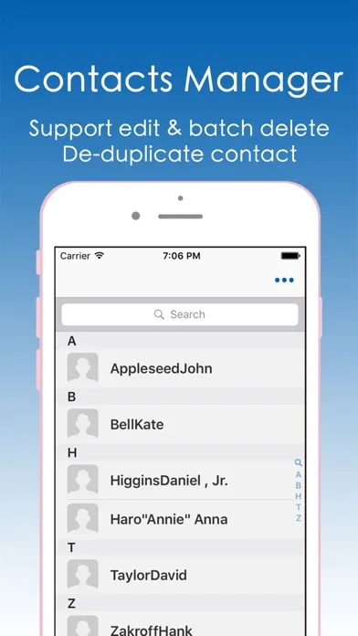 Contacts Plus－Group message &Merge duplicate Screenshots