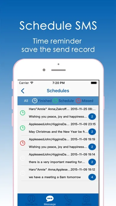 Contacts Plus－Group message &Merge duplicate Screenshots