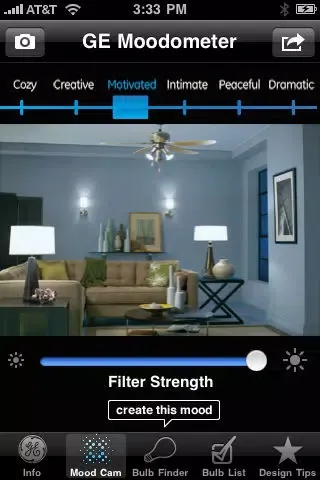 GE MoodCam Screenshots