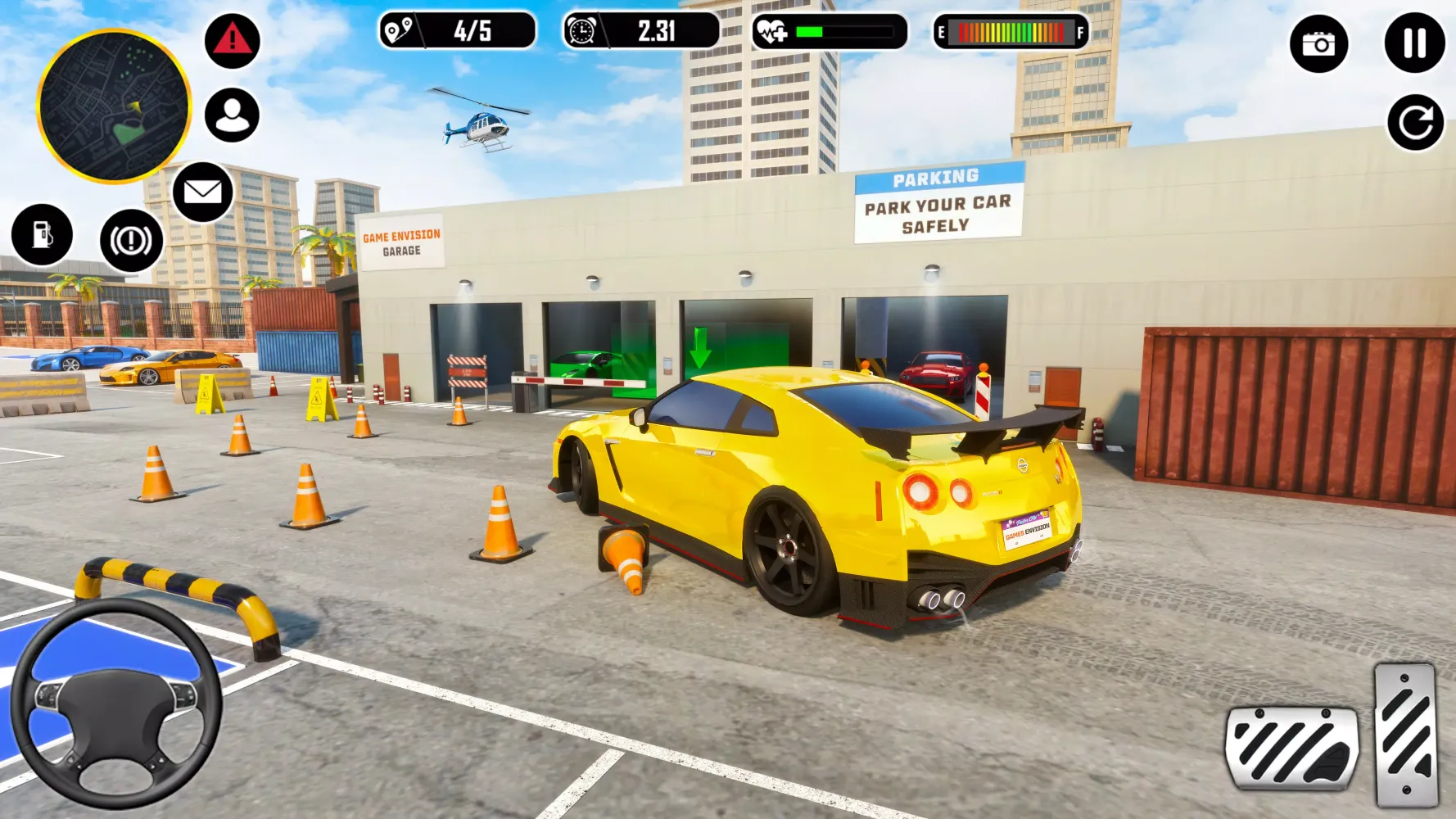 Tangkapan skrin Modern Car Parking Games 3D