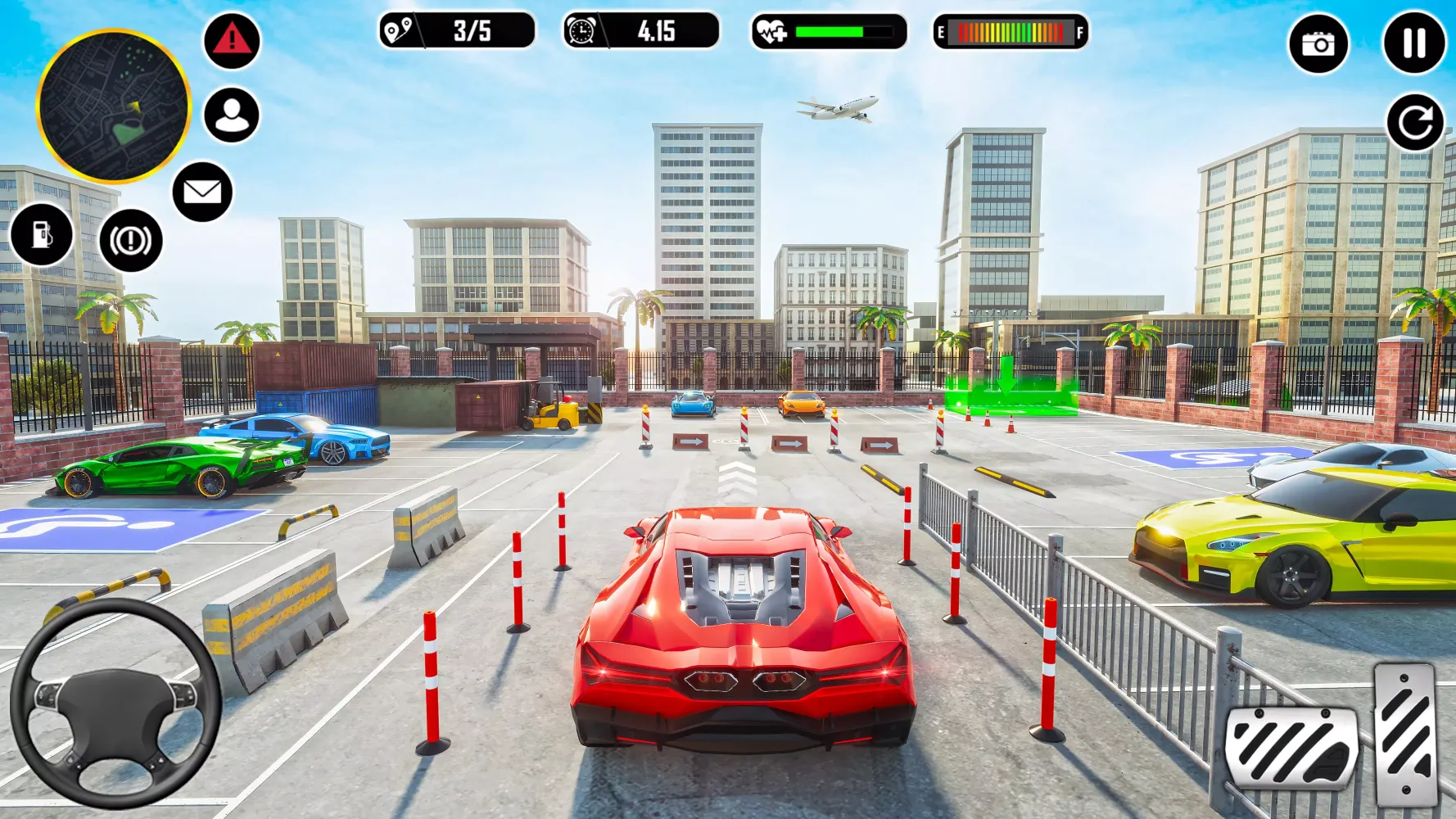 Tangkapan skrin Modern Car Parking Games 3D