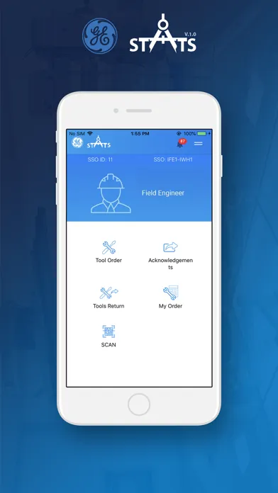 GE Stats App スクリーンショット