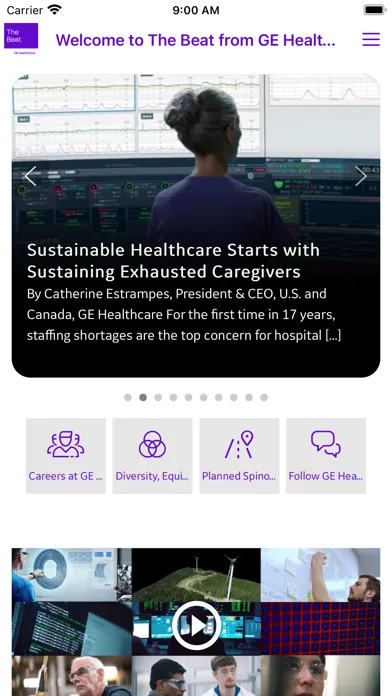 The Beat from GE HealthCare سکرین شاٹس
