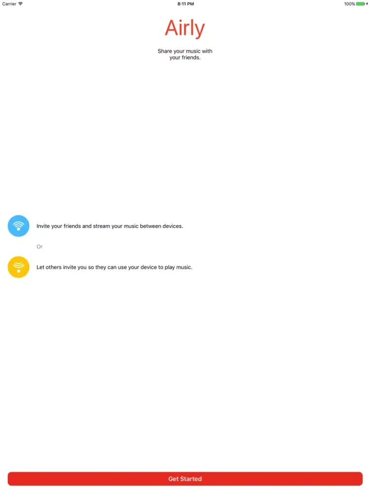Zrzuty ekranu Airly: Create a Cloud of Sound iPad 