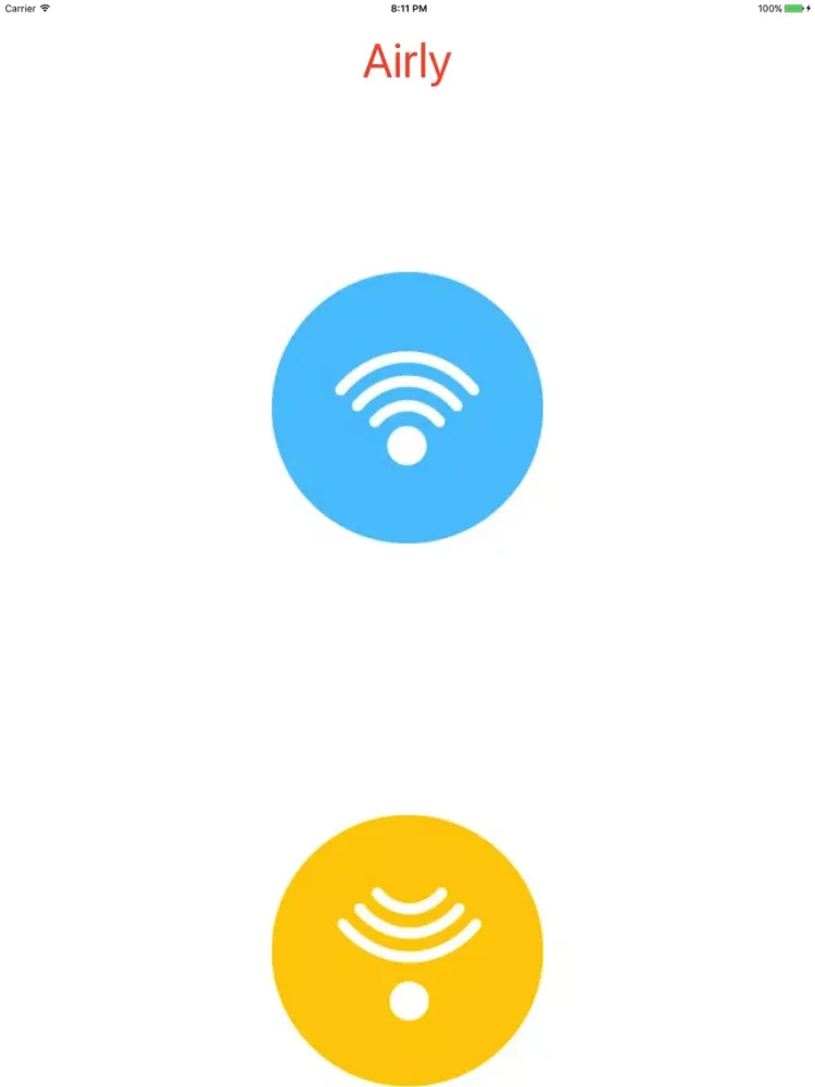 Zrzuty ekranu Airly: Create a Cloud of Sound iPad 