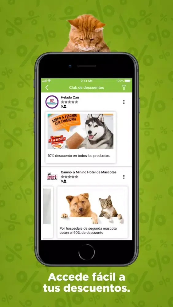 Tangkapan layar PetLover App