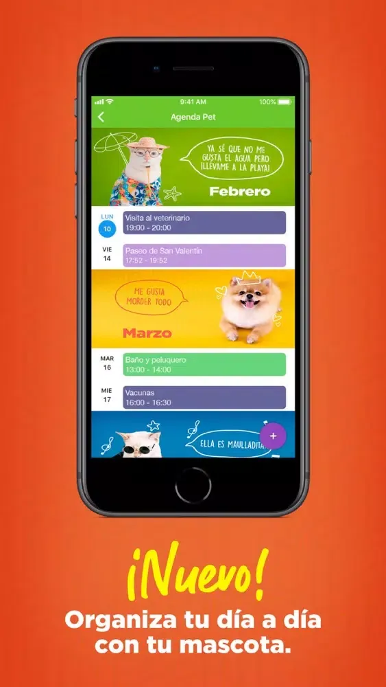 Tangkapan layar PetLover App