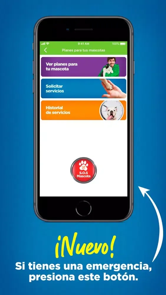 Tangkapan layar PetLover App