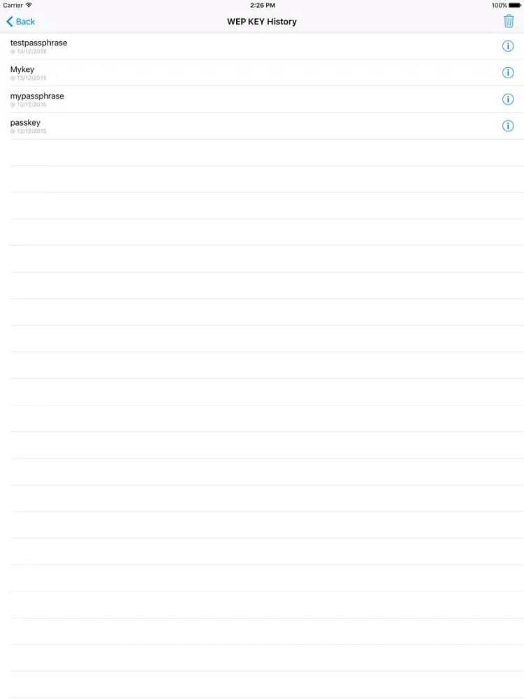 صور WiFi Password Toolkit iPad 