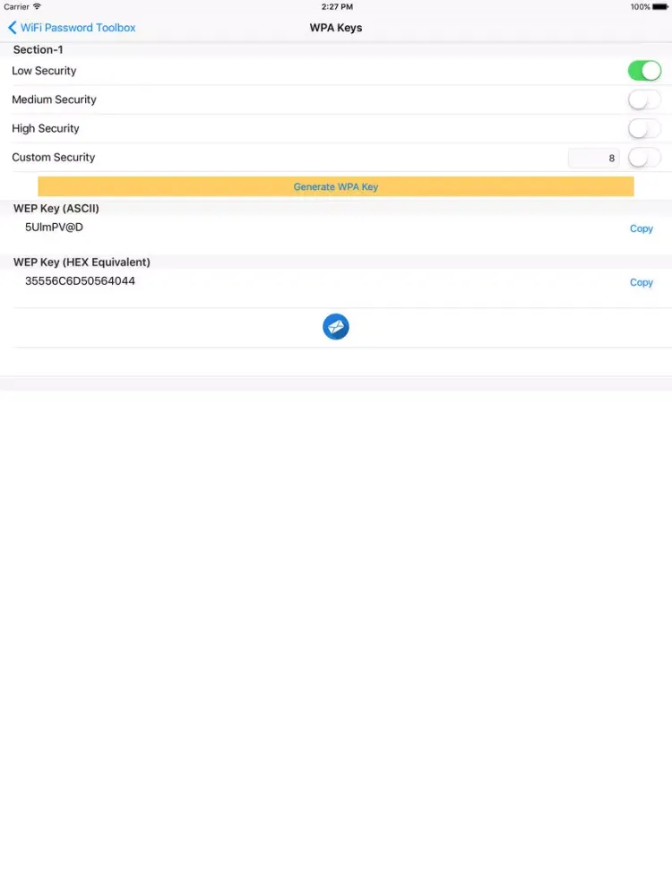 صور WiFi Password Toolkit iPad 