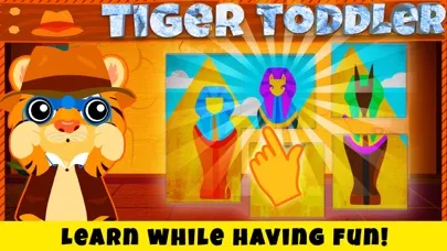 Tiger and Super Pig Explore Screenshots