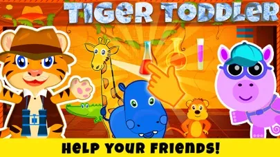 Tiger and Super Pig Explore Screenshots