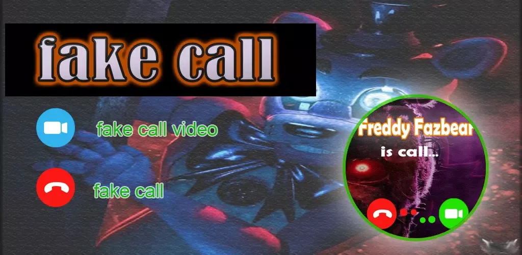 Freddy Fazbear Fake call Ekran Görüntüleri