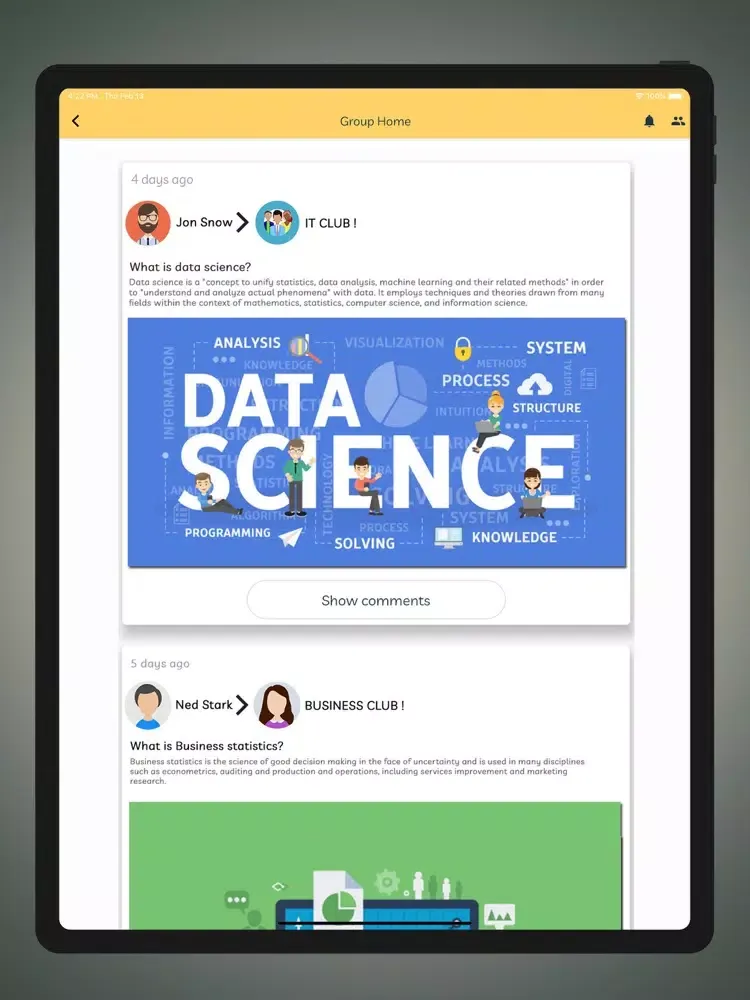 ภาพหน้าจอของ Marhaba App iPad 