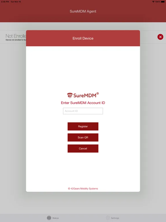 SureMDM Agent iPad  স্ক্রিনশট