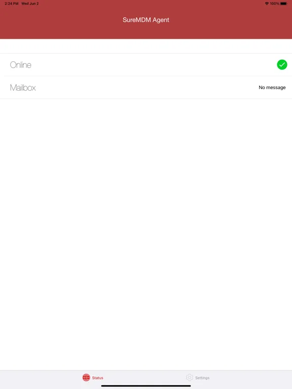 SureMDM Agent iPad  স্ক্রিনশট