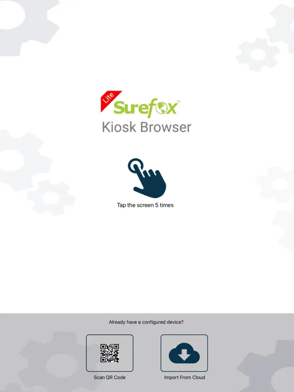 تصاویر SureFox Kiosk Browser Lite iPad 