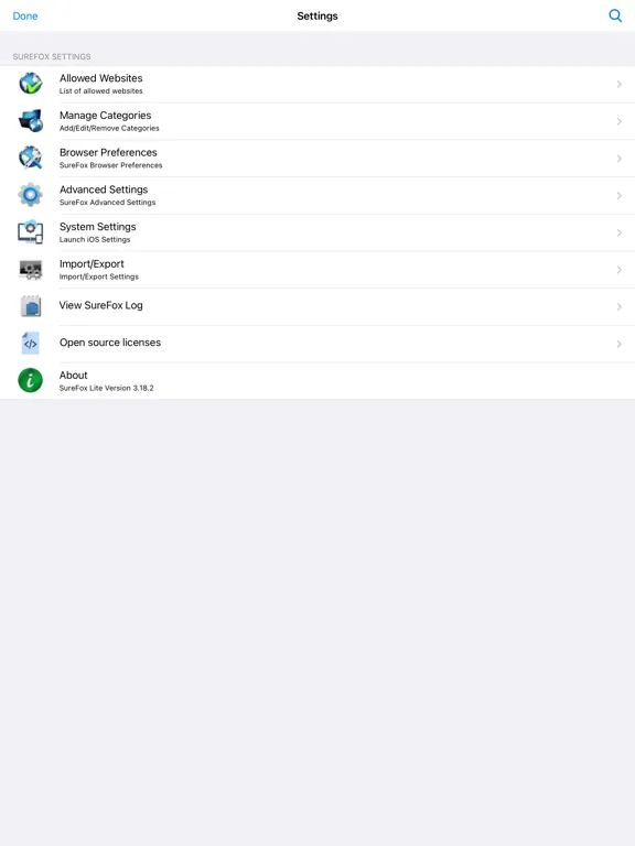 تصاویر SureFox Kiosk Browser Lite iPad 