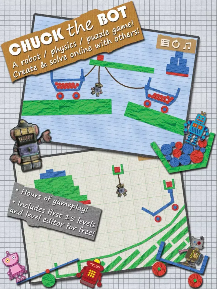 Chuck the Bot iPad 应用截图