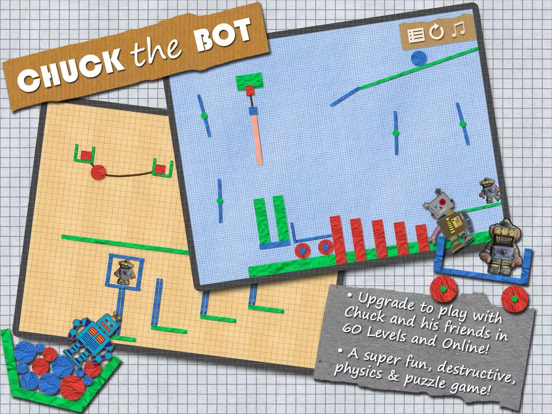 Chuck the Bot iPad 应用截图