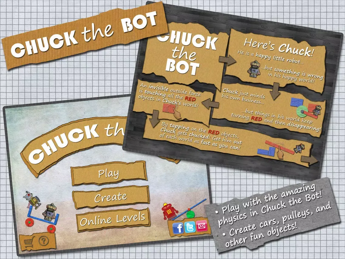 Chuck the Bot iPad 应用截图