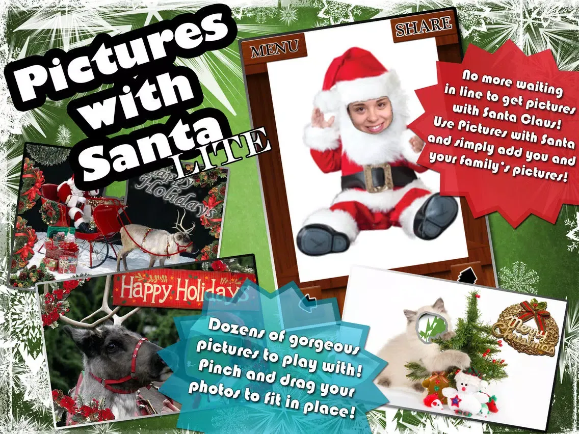 Pictures with Santa (Lite) iPad Screenshots