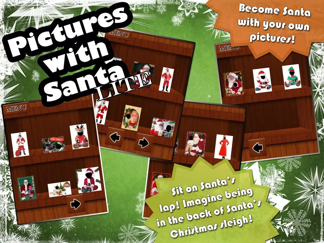 Pictures with Santa (Lite) iPad Screenshots