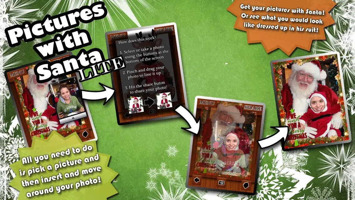 Pictures with Santa (Lite) Screenshots