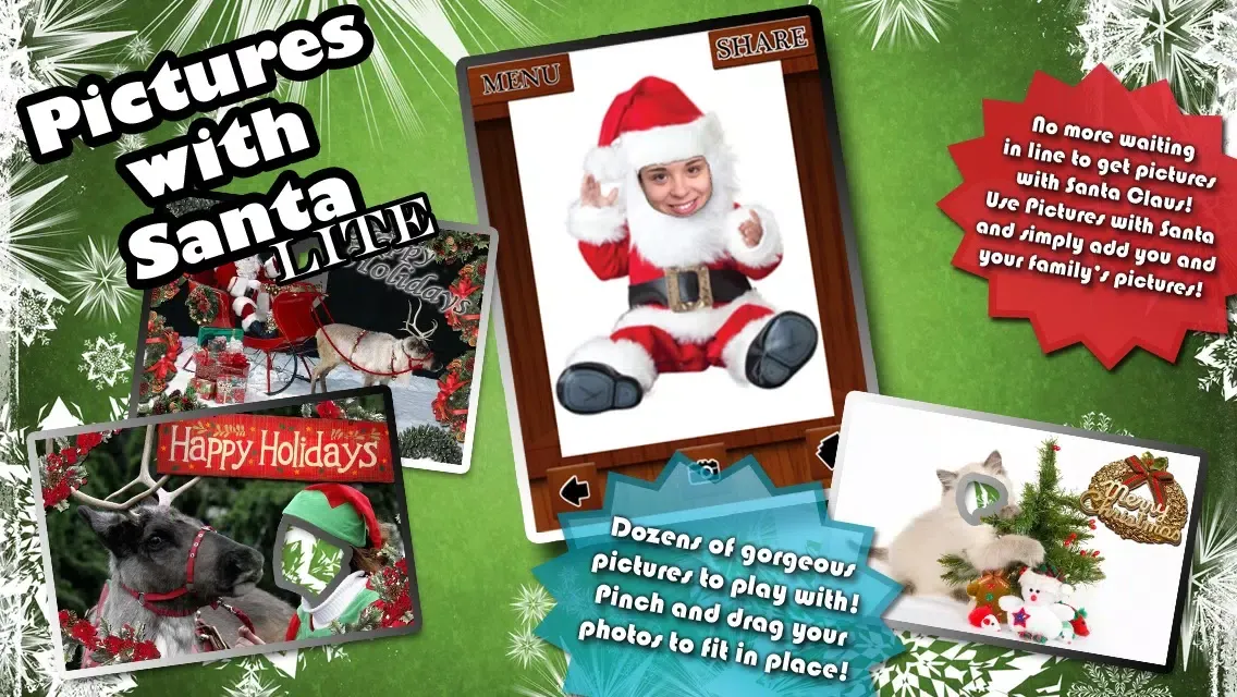 Pictures with Santa (Lite) Screenshots