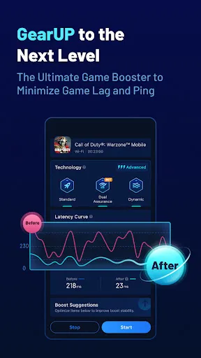 GearUP Game Booster: Lower Lag应用截图