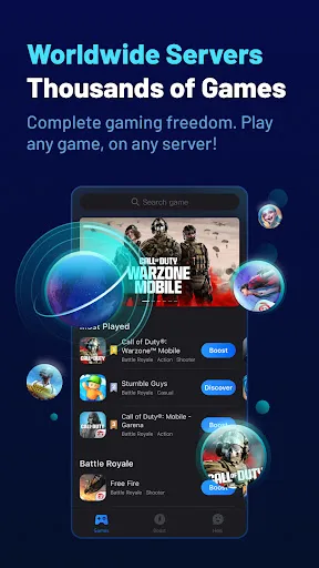 GearUP Game Booster: Lower Lag应用截图
