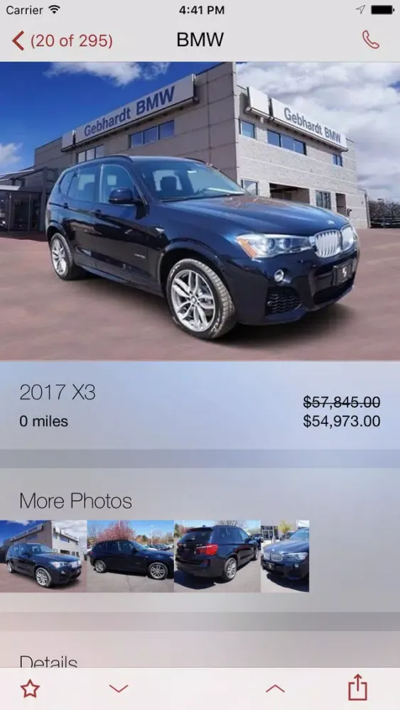 Captures d'écran de Gebhardt Automotive Group DealerApp