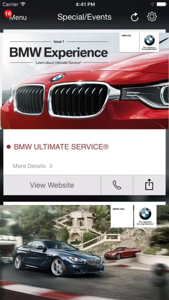 Captures d'écran de Gebhardt Automotive Group DealerApp