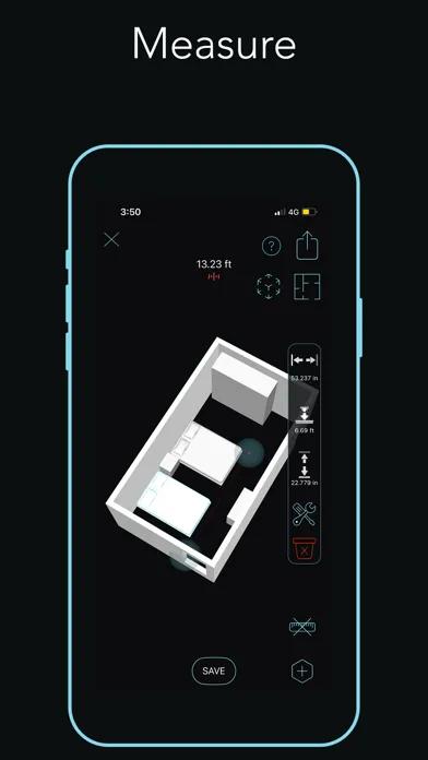 ภาพหน้าจอของ RealScan - 3D Room Design