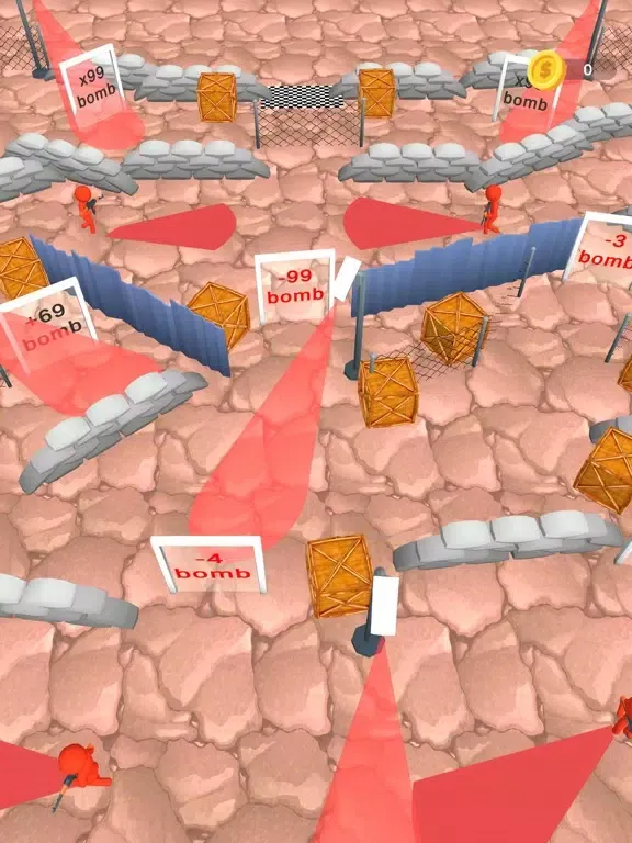 Tangkapan skrin Stealth Bomber 3D iPad 