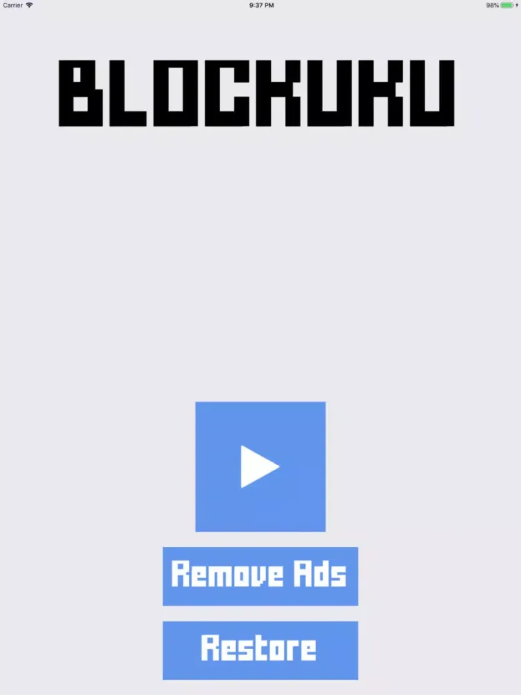 Blockuku iPad  Screenshots