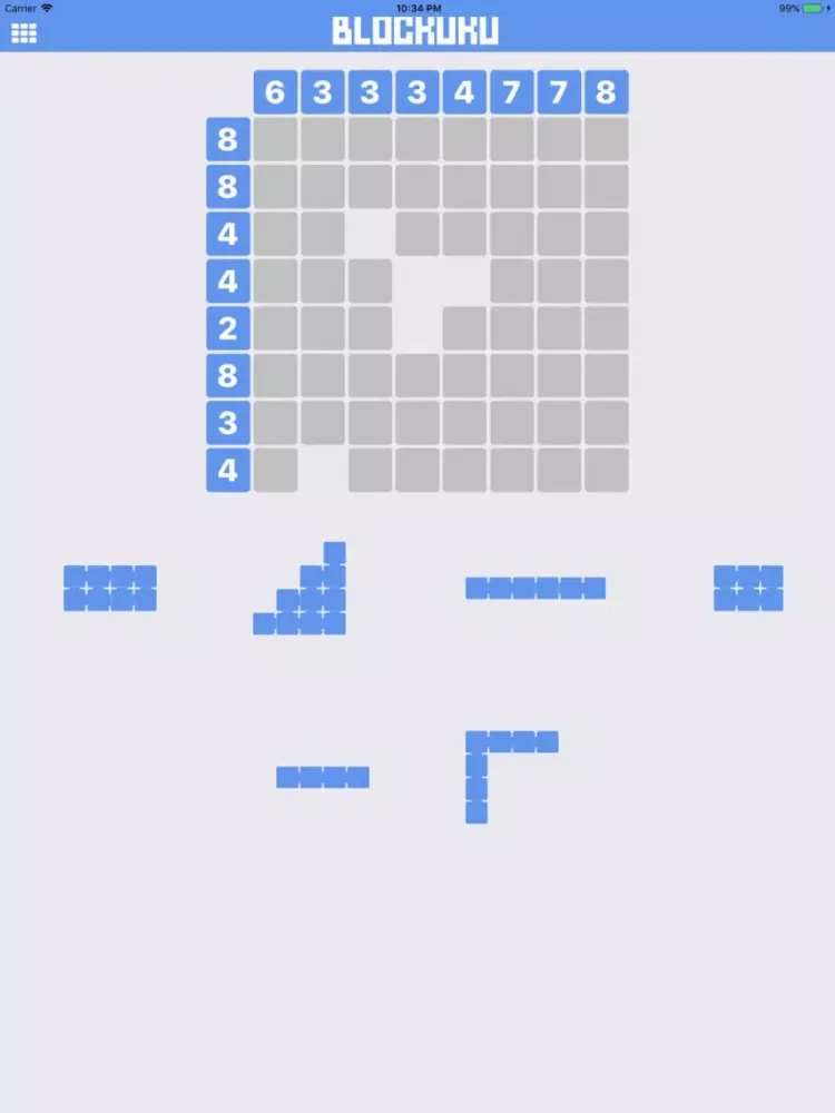 Blockuku iPad  Screenshots