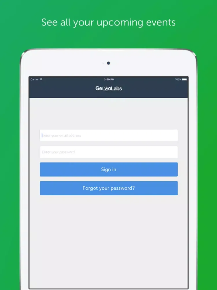 ภาพหน้าจอของ Visit by Gecko iPad 